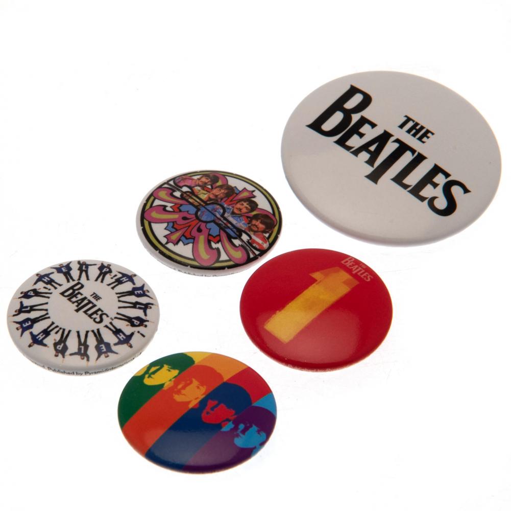 The Beatles Button Badge Set BK: 2 - Badges By The Beatles