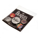 The Beatles Button Badge Set BK: 3 - Badges By The Beatles