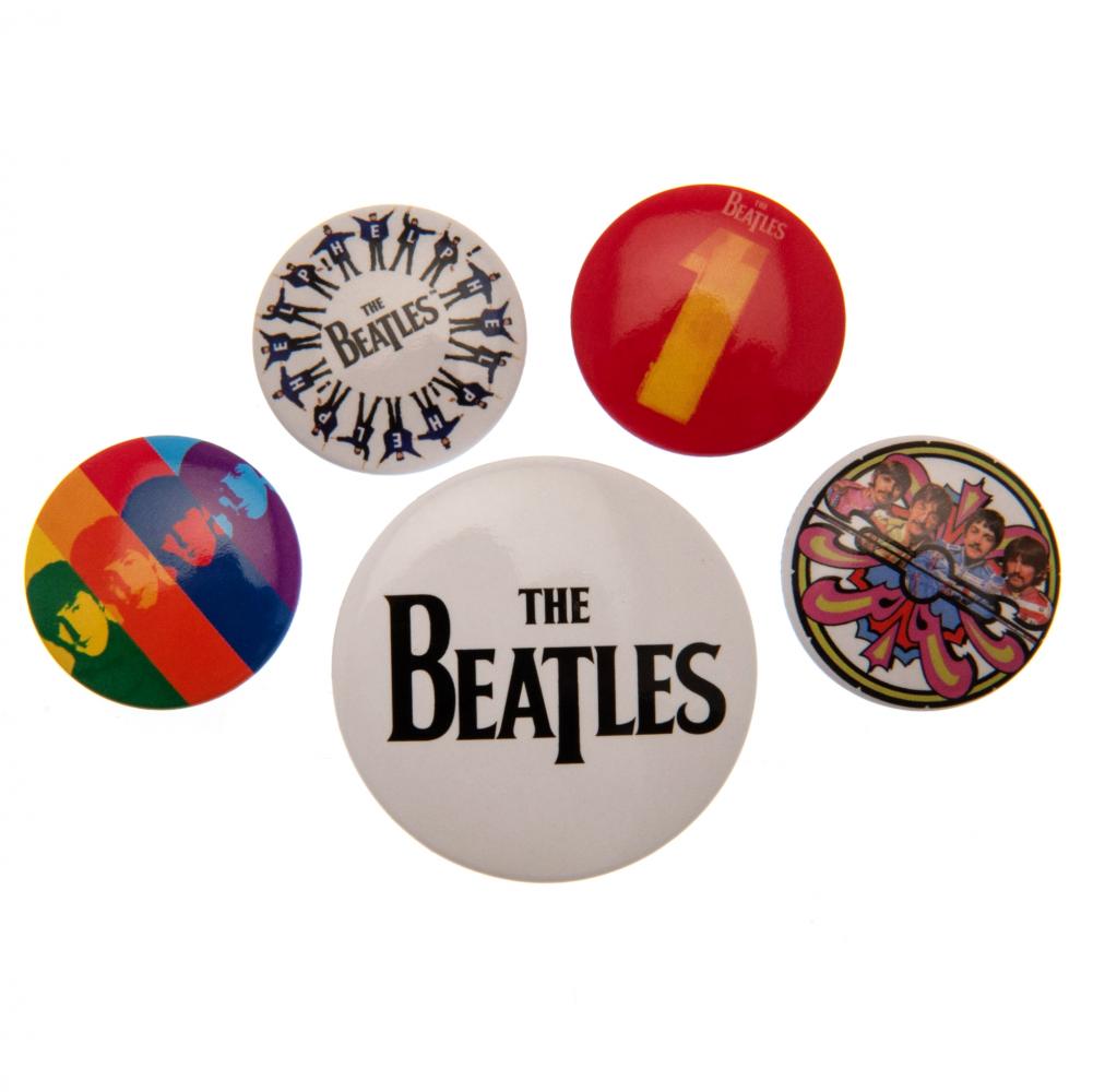 The Beatles Button Badge Set BK: 1 - Badges By The Beatles