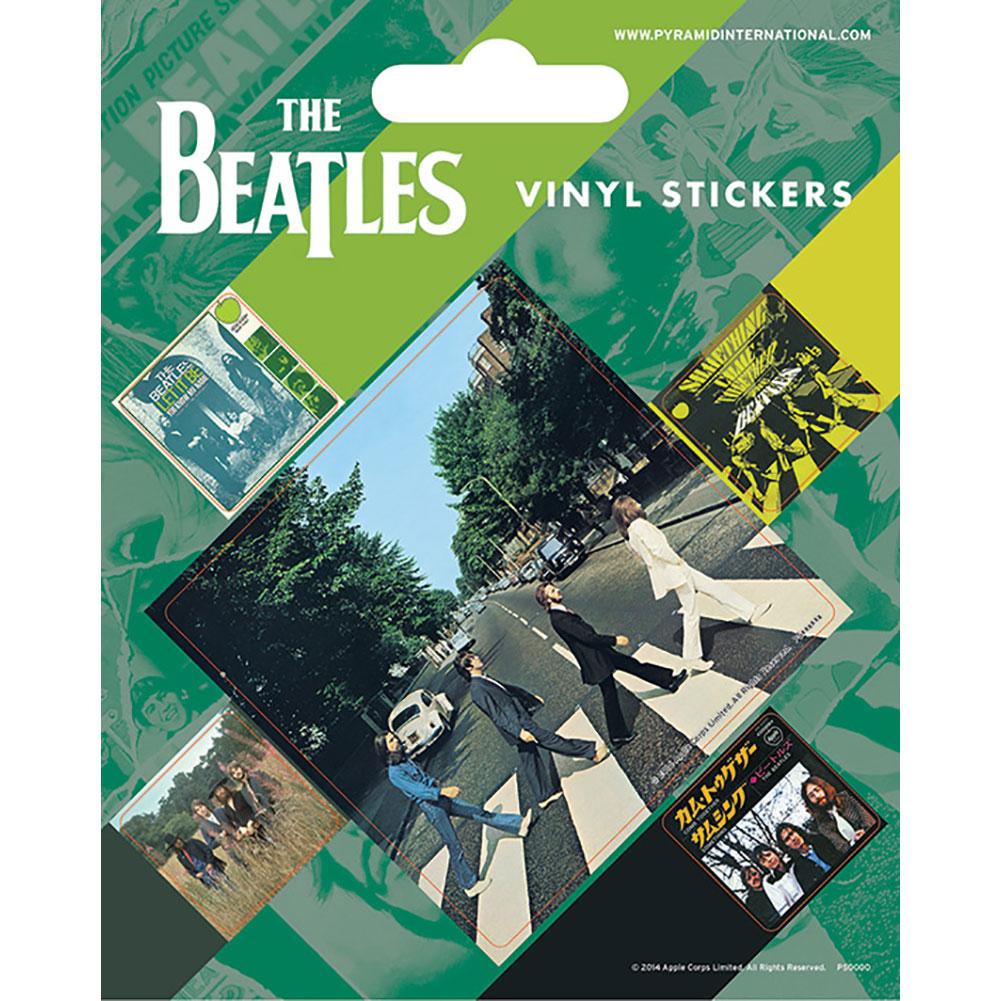 The Beatles Abbey Road Vinyl Stickers Set: 1 - Stickers By The Beatles