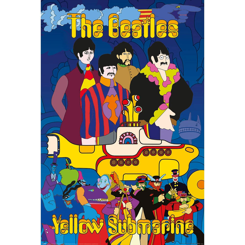 The Beatles Yellow Submarine Poster 2: 1 - Posters By The Beatles