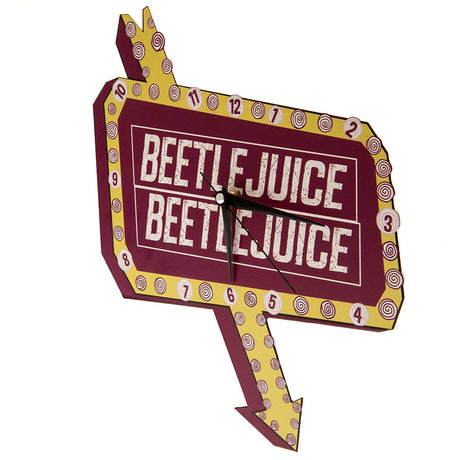 Beetlejuice Premium Metal Wall Clock: 2 - Clocks By Beetlejuice