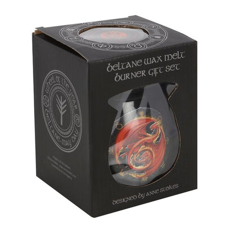 Beltane Dragon Wax Melt Burner Gift Set: 5 - Oil & Wax Burners By Gift Moments