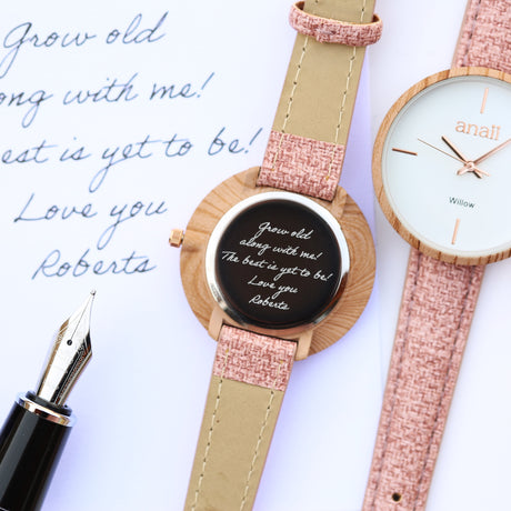 Personalised Sweet Pink Anaii Watch: 1 - Watches By Gift Moments