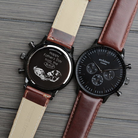 Architect Motivator Black Walnut Watch: 2 - Watches By Architect Watches