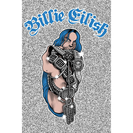 Billie Eilish Poster Bling 125: 1 - Posters By Billie Eilish