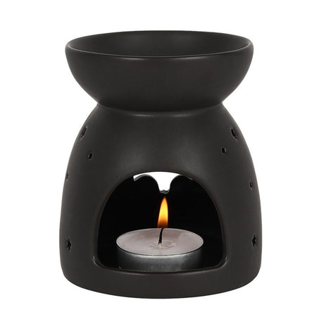 Black Bat Cut Out Oil Burner: 3 - Oil & Wax Burners By Gift Moments