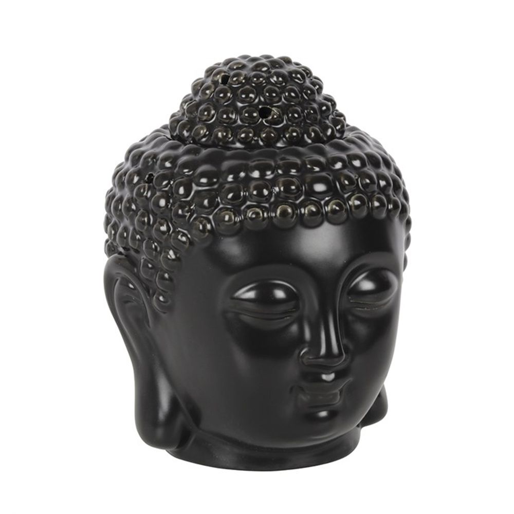 Black Buddha Head Oil Burner: 2 - Oil & Wax Burners By Gift Moments