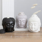 Black Buddha Head Oil Burner: 6 - Oil & Wax Burners By Gift Moments