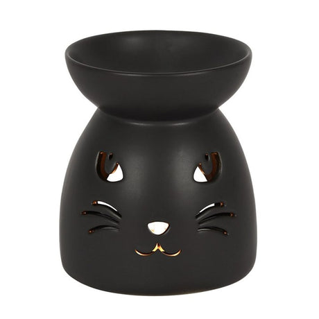 Black Cat Cut Out Oil Burner: 2 - Oil & Wax Burners By Gift Moments