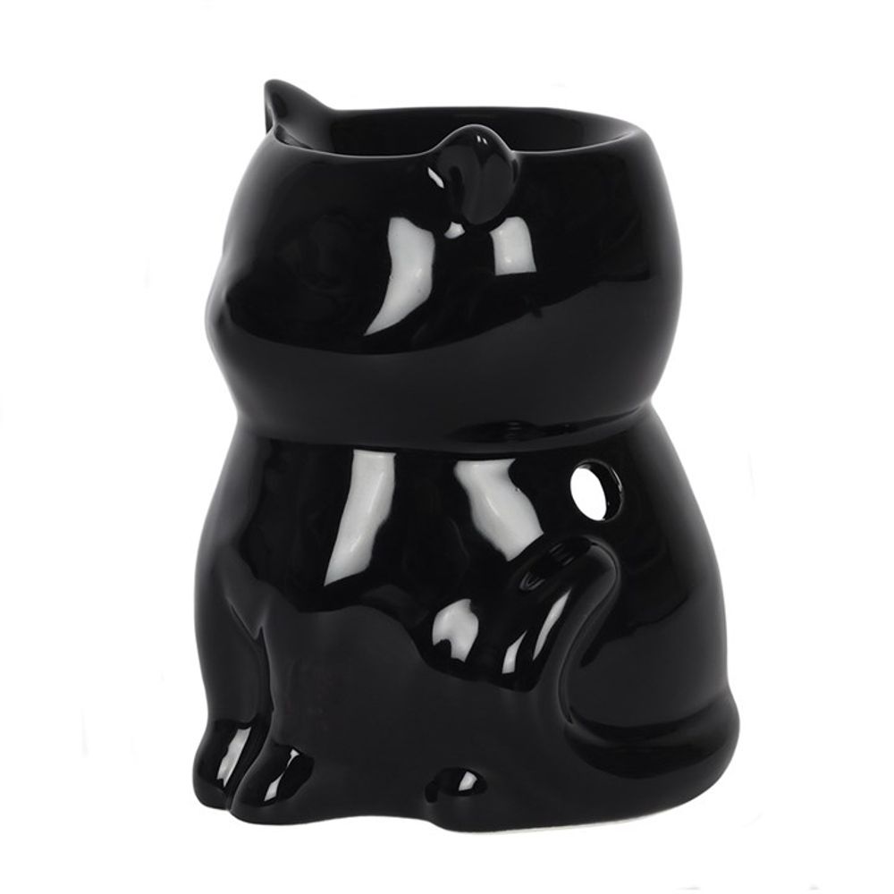 Black Cat Oil Burner: 4 - Oil & Wax Burners By Gift Moments