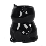 Black Cat Oil Burner: 4 - Oil & Wax Burners By Gift Moments