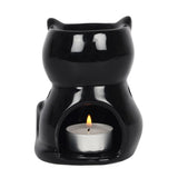 Black Cat Oil Burner: 3 - Oil & Wax Burners By Gift Moments