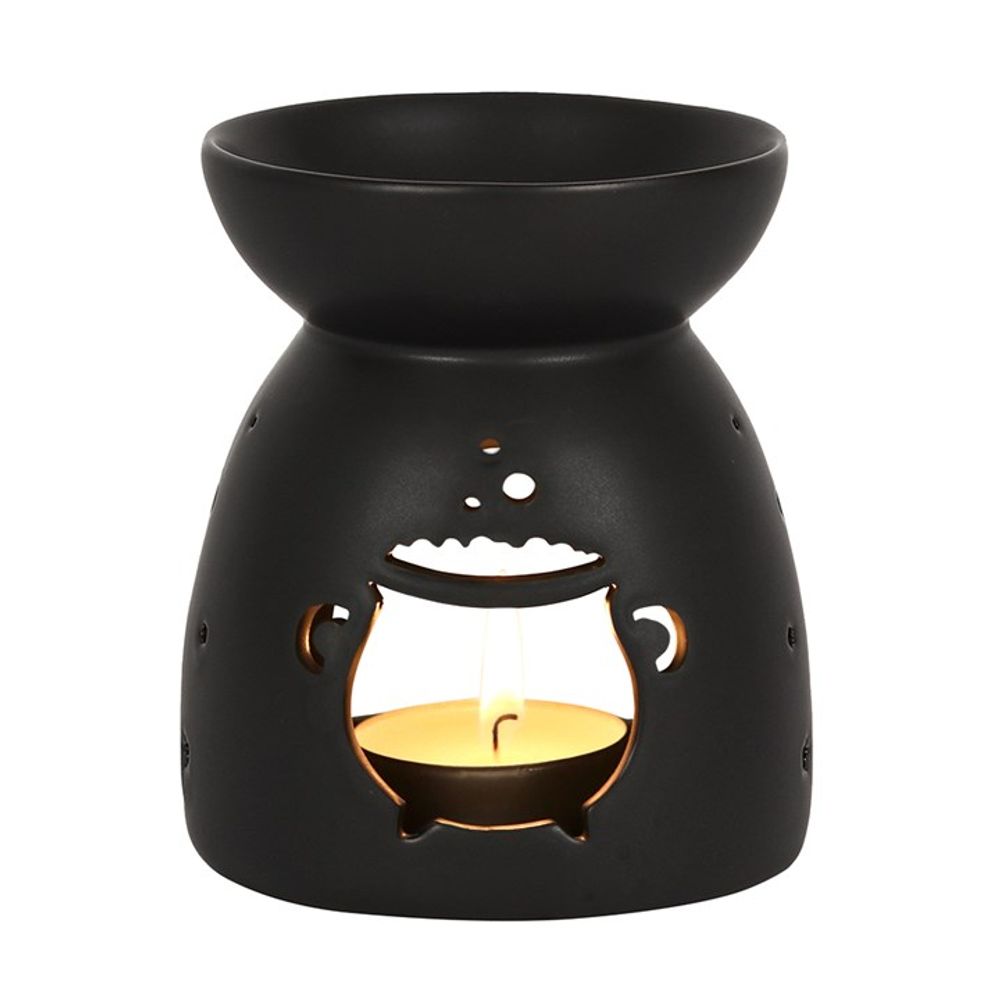 Black Cauldron Cut Out Oil Burner: 2 - Oil & Wax Burners By Gift Moments