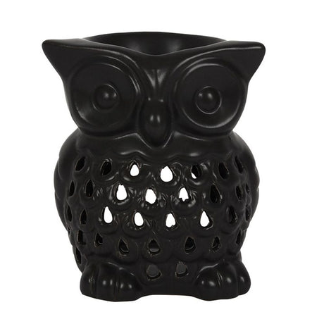 Black Owl Oil Burner: 2 - Oil & Wax Burners By Gift Moments