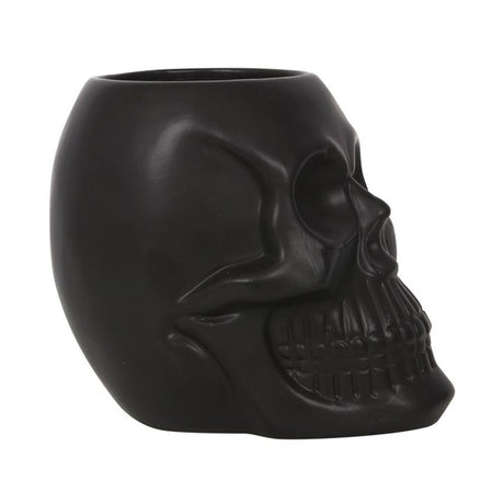 Skull Plant Pot Black: 3 - Pots & Planters By Gift Moments