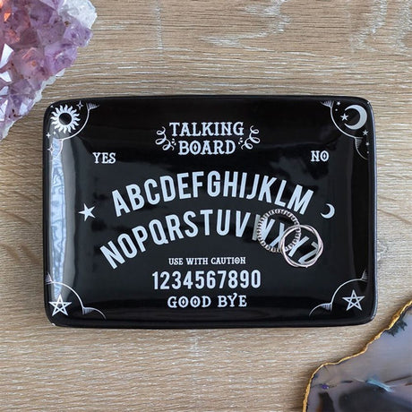 Black Talking Board Trinket Dish: 1 - By Gift Moments