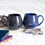 Blue Crescent Moon Rounded Mug: 4 - By Gift Moments