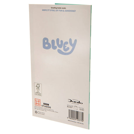 Bluey Birthday Card: 4 - Greeting Cards By Bluey