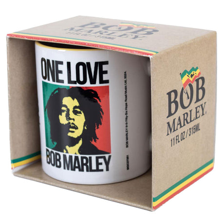 Bob Marley One Love Ceramic Mug: 4 - Mugs By Bob Marley