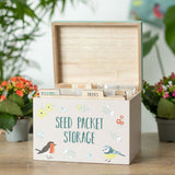 British Garden Birds Seed Packet Storage Box: 1 - Tools & Storage By Gift Moments