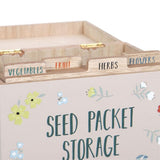 British Garden Birds Seed Packet Storage Box: 5 - Tools & Storage By Gift Moments