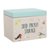 British Garden Birds Seed Packet Storage Box: 2 - Tools & Storage By Gift Moments