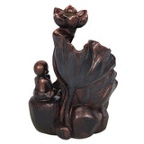 Bronze Effect Buddha Backflow Incense Burner: 3 - Incense Holders By Gift Moments