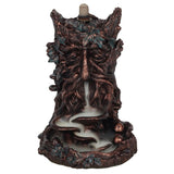 Bronze Effect Tree Man Backflow Incense Burner: 1 - Incense Holders By Gift Moments