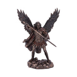 Bronze Saint Michael the Defender Archangel Figurine: 2 - Figures & Collectables By Gift Moments