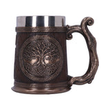 Bronze Tree of Life Tankard 16cm: 2 - Tankards By Gift Moments