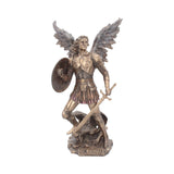 Bronzed Archangel Michael Religious Figurine 33cm: 2 - Figures & Collectables By Gift Moments