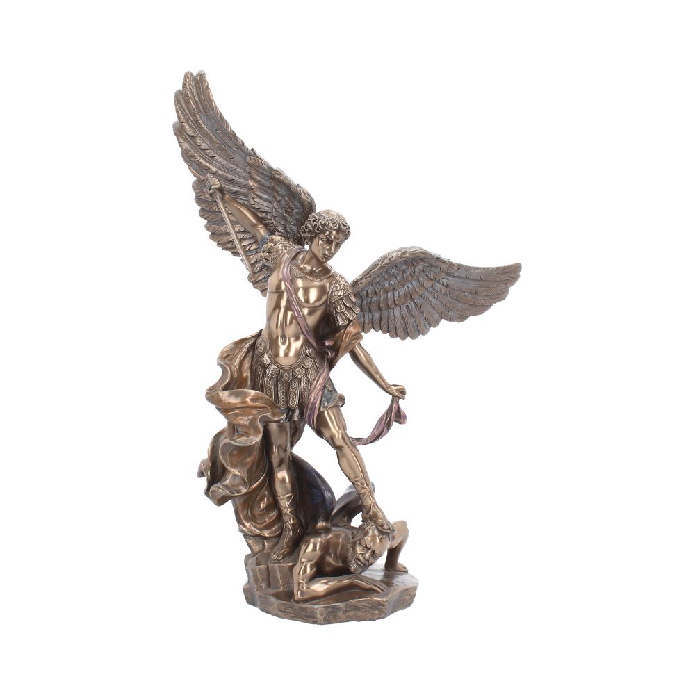 Bronzed Archangel Michael The Religious Warrior 37cm: 2 - Figures & Collectables By Gift Moments