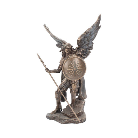 Bronzed Archangel Raphael Religious Warrior 35cm: 3 - Figures & Collectables By Gift Moments