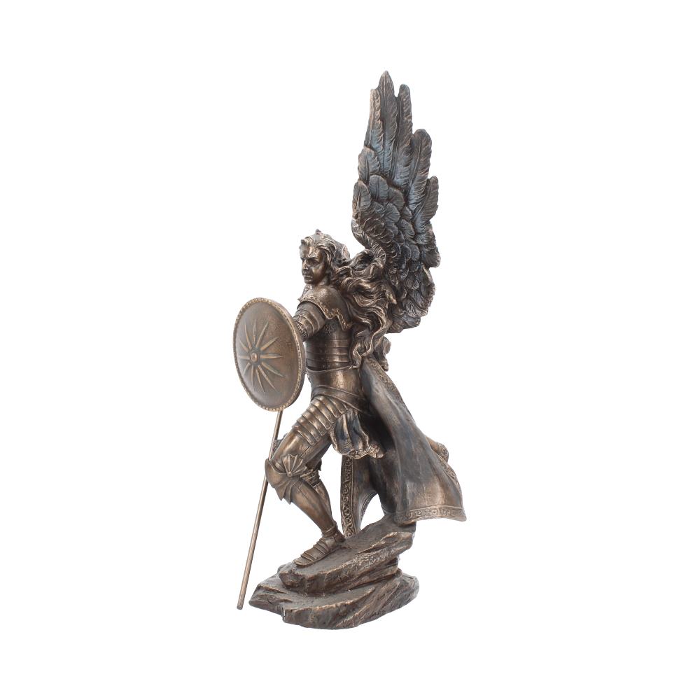 Bronzed Archangel Raphael Religious Warrior 35cm: 4 - Figures & Collectables By Gift Moments