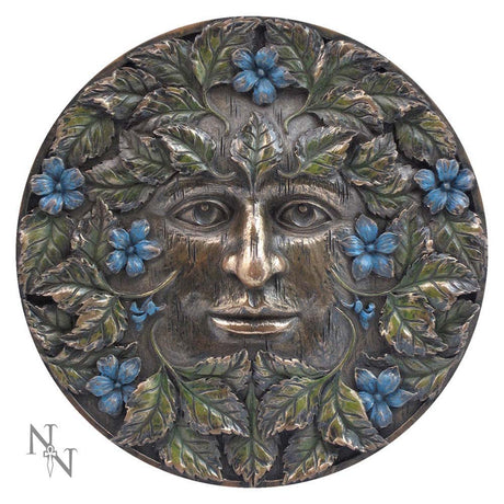 Bronzed Beltane Tree Spirit Wall Plaque: 2 - Wall Hanging Sculptures By Gift Moments