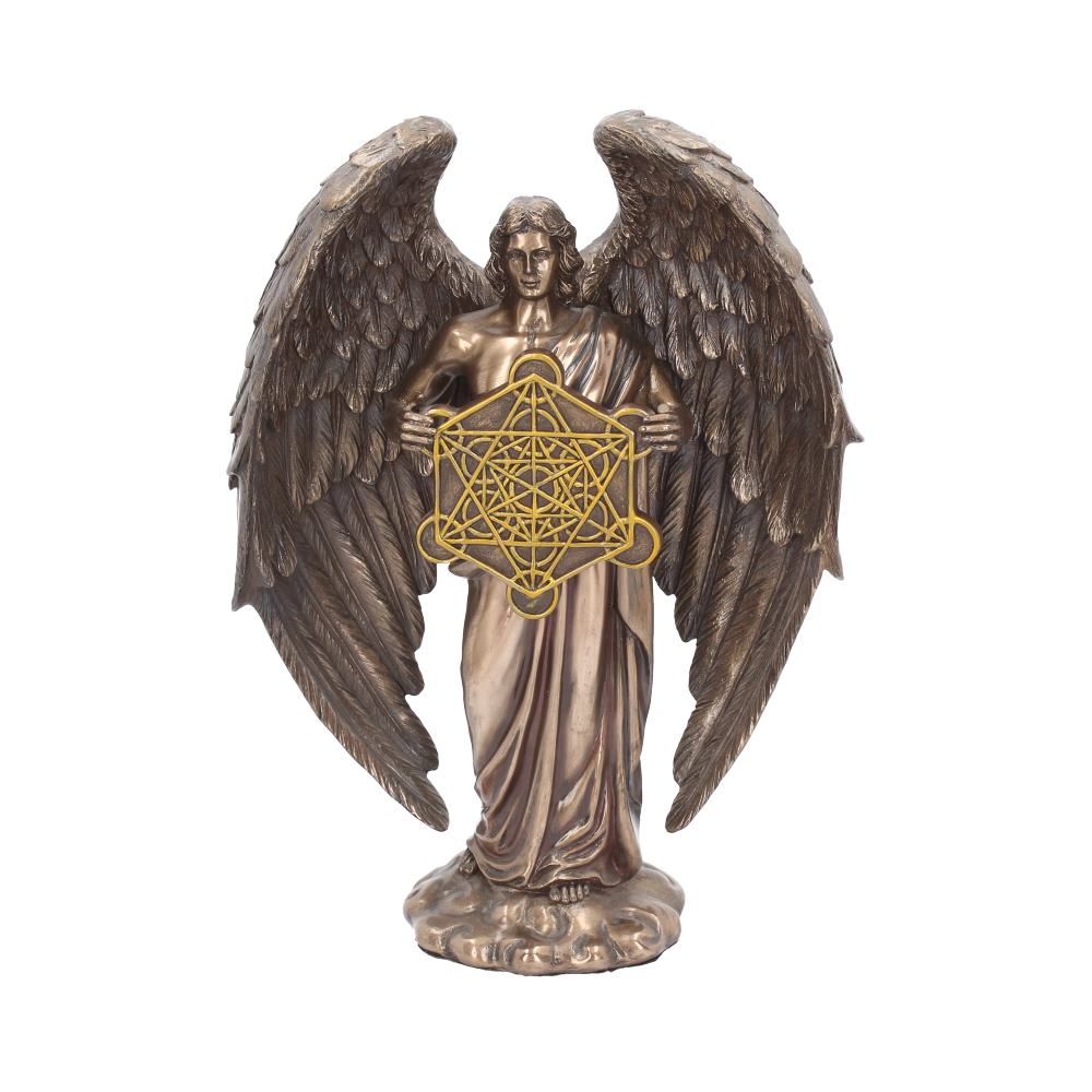 Bronzed Flower Of Life Metatron Archangel Figure 26cm: 2 - Figures & Collectables By Gift Moments