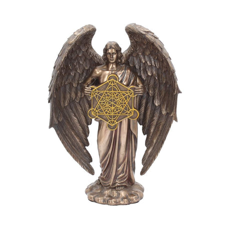 Bronzed Flower Of Life Metatron Archangel Figure 26cm: 2 - Figures & Collectables By Gift Moments