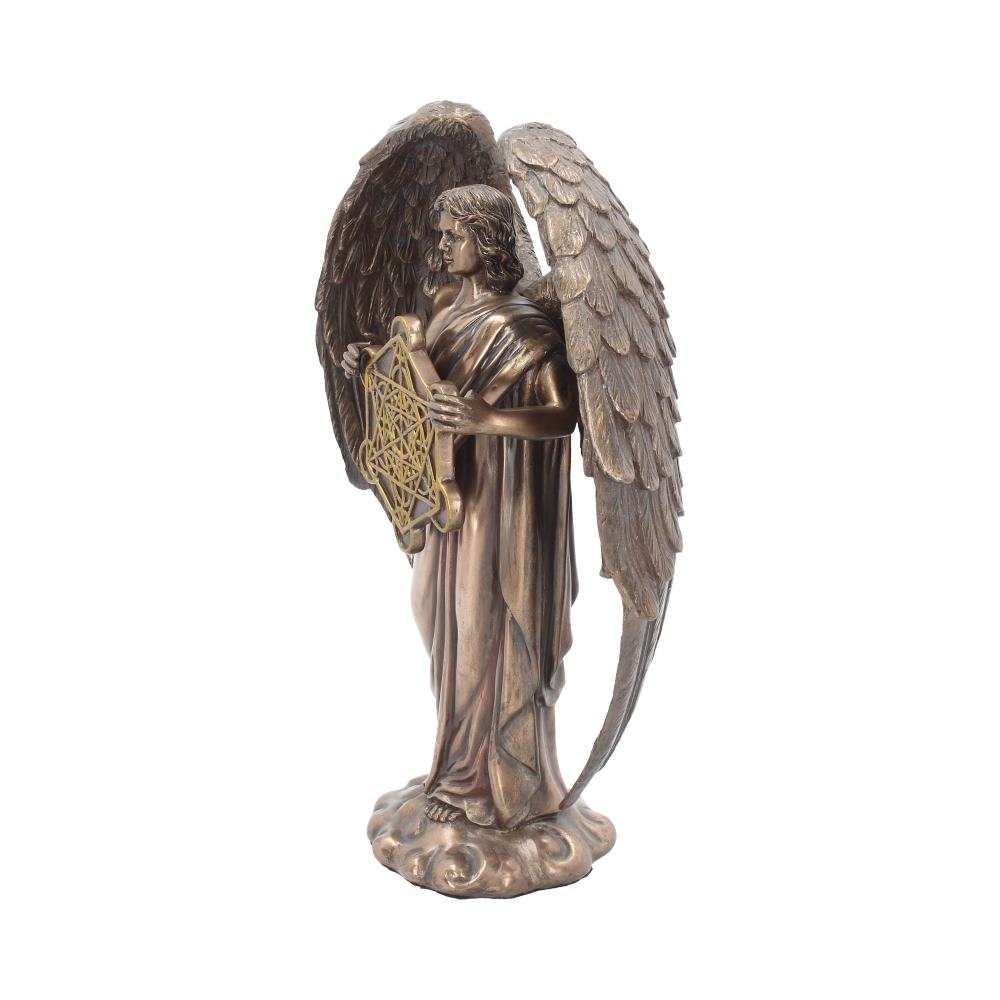 Bronzed Flower Of Life Metatron Archangel Figure 26cm: 3 - Figures & Collectables By Gift Moments