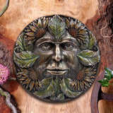 Bronzed Midsummer Tree Spirit Wall Plaque: 1 - Wall Hanging Sculptures By Gift Moments