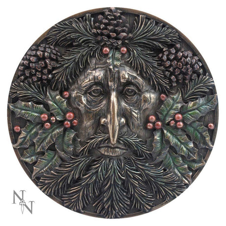 Bronzed Winter Tree Spirit Wall Plaque: 2 - Wall Hanging Sculptures By Gift Moments