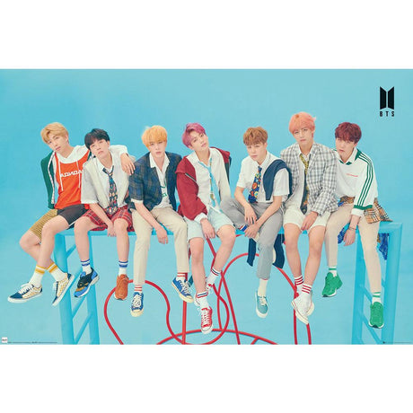 BTS Blue Maxi Poster 268: 1 - Posters By BTS