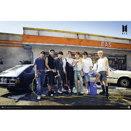 BTS Gas Station Maxi Poster 61cm x 91cm: 1 - Posters By BTS