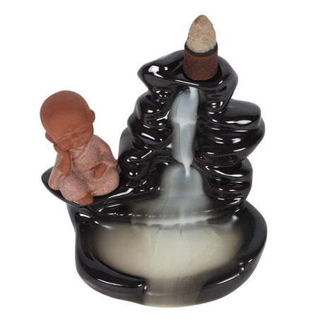 Buddha Waterfall Backflow Incense Burner: 3 - Oil & Wax Burners By Gift Moments