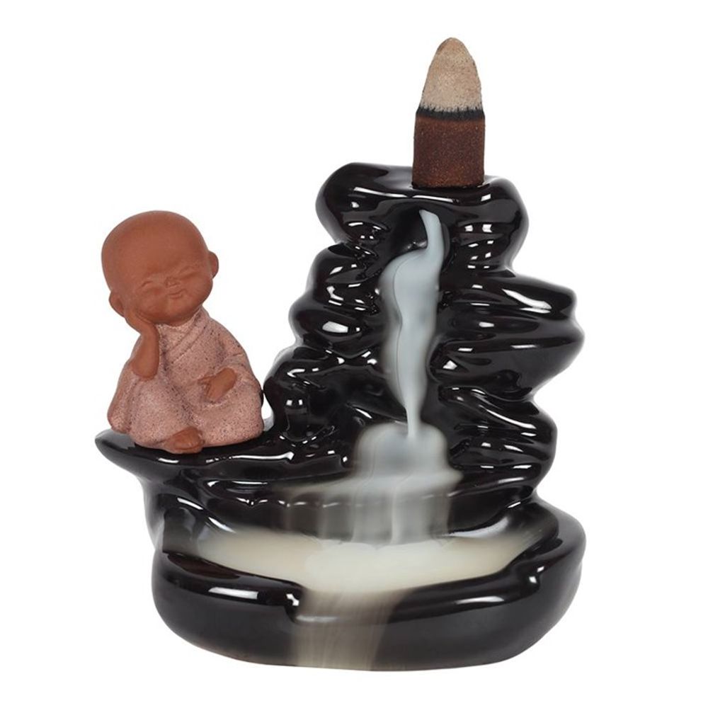 Buddha Waterfall Backflow Incense Burner: 2 - Oil & Wax Burners By Gift Moments