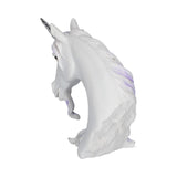 Jewelled Magnificence Small White Unicorn Bust Ornament - Figurines Medium (15-29cm) at Gift Moments