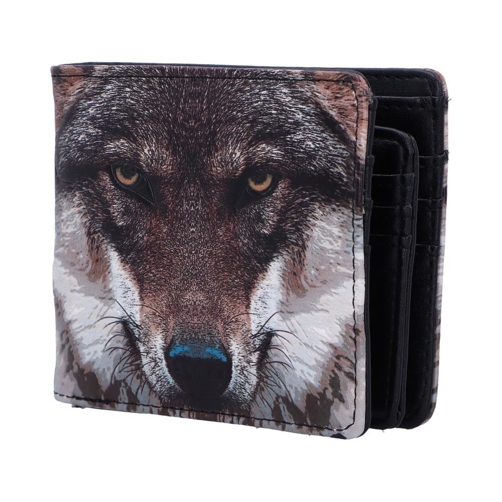 Portrait of a Wolf Embossed Wallet - Wallets at Gift Moments