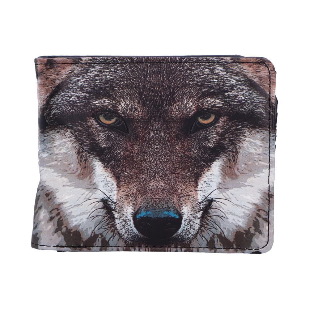 Portrait of a Wolf Embossed Wallet Default Title - Wallets at Gift Moments