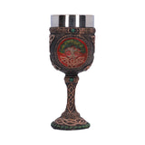 Nemesis Now Celtic Tree Of Life Goblet Wine Glass 17.5cm Default Title - Goblets & Chalices at Gift Moments