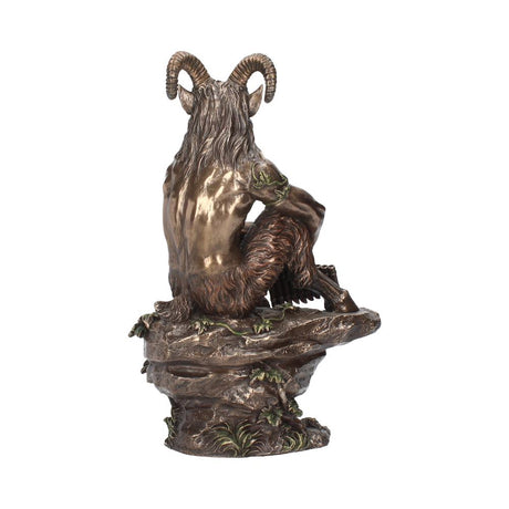 Pan Fawn With Pan Flutes Finished in Bronze 30.5cm - Figurines Large (30-50cm) at Gift Moments